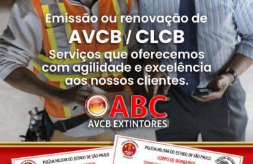 Emissão ou renovação de AVCB e CLCB - Alvará do Corpo de Bombeiros